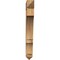 Ekena Millwork Balboa Arts & Crafts Rough Sawn Bracket, Western Red Cedar, 4"W x 26"D x 34"H BKT04X26X34BOA03RWR - alternate 2
